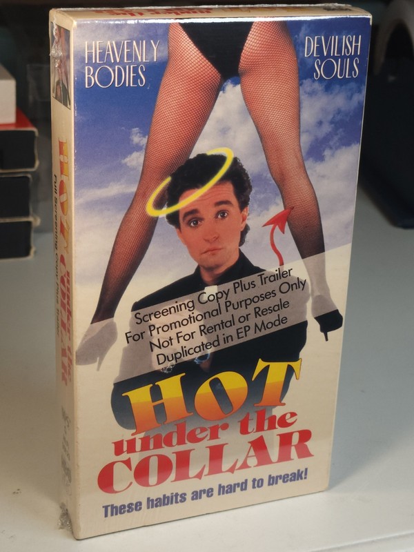 Hot Under the Collar, Promo Screener, VHS, SEALED, Sexy Comedy