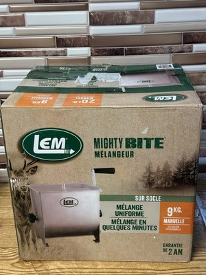 LEM Mighty Bite Manual Meat Mixer - NEW / OPEN BOX - INSPECTED - TESTED