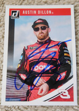 2019 Donruss Nascar Racing Austin Dillon Signed Autographed Card #73