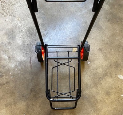 * Portable Foldable Utility Dolly Cart 2 Wheels 60 Lb Capacity - Works Great 