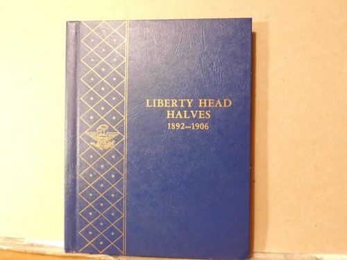 WHITMAN DELUXE ALBUM for LIBERTY HEAD HALVES 1892 - 1906