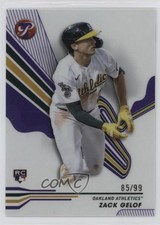2024 Topps Pristine Purple Refractor 85/99 Zack Gelof #101 nd3