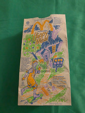 McDonalds Happy Meal Bag Ronald Jokes Play 1991 Vintage NOS Gift Collectible