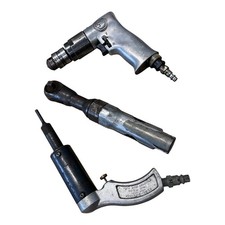 Lot Of 3- Matco 38 Air Drill Tyler Tire Repair Gun Craftsman Air Ratchet Lot Of 3- Matco 38 Air Drill Tyler Tire Repair Gun Craftsman Air Ratchet