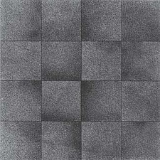 Mosaic Gray Vinyl Floor Tile 40 Pcs Adhesive Flooring - Actual 12'' x 12''