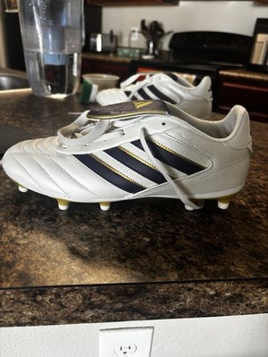 Adidas Copa Gloro II FG Soccer Cleats Size 7. White/Gold. New In Box. Tag On.