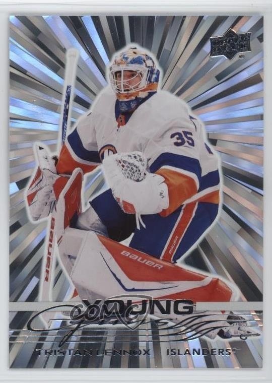 2025-26 Upper Deck Series 2 Young Guns Outburst Tristan Lennox #471 yl0