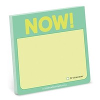 Knock Knock - Now! Sticky Note Pastel Version - Other Printed Item - J245Z