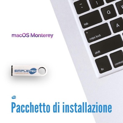 Mac Os Monterey 12 iMac Pro MacBook Air Pro Mac Mini Pro Studio USB Italian Pack