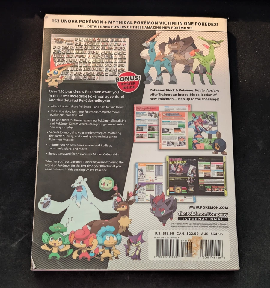 Pokemon Black And White Version: Official Pokedex & Guide Volume 2 - Изображение 2 из 3