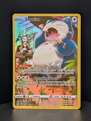 Snorlax TG10/TG30 Swsh11: Lost Origin Trainer Gallery Holo