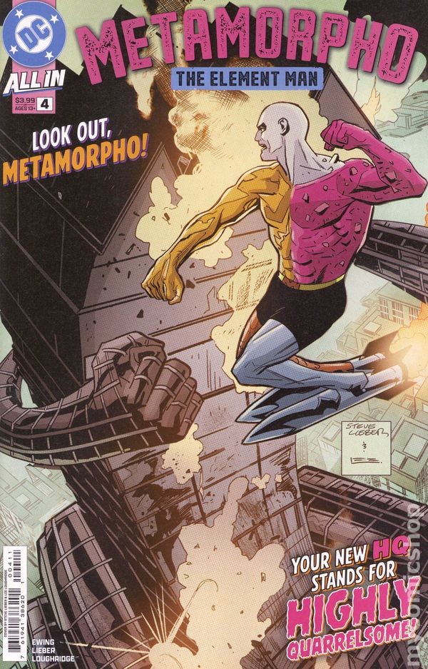 Metamorpho the Element Man #4A NM 2025 Stock Image