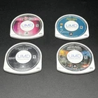 Sony PlayStation Portable Disc Only Bundle Lot of 4 Tested Working