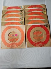 45 RPM 7" RECORD SLEEVES/COMPANY SLEEVE 12 PK/SEE PHOTOS - Capitol SLV1 2