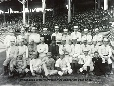 8x10 1886 Boston Beaneaters Team PHOTO 1st Middle Finger Pic, Later Braves Team