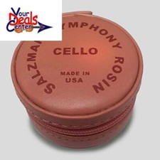 Salzman Rosin Symphony Cello Rosin, Faux Leather 4 HARD 5 MEDIUM