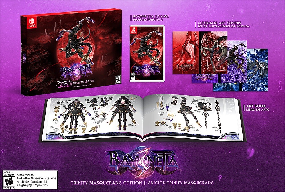 ベヨネッタ 1 2 3 Trinity Masquerade Edition Bayonetta 3 Trinity Masquerade Edition Nintendo Switch | eBay