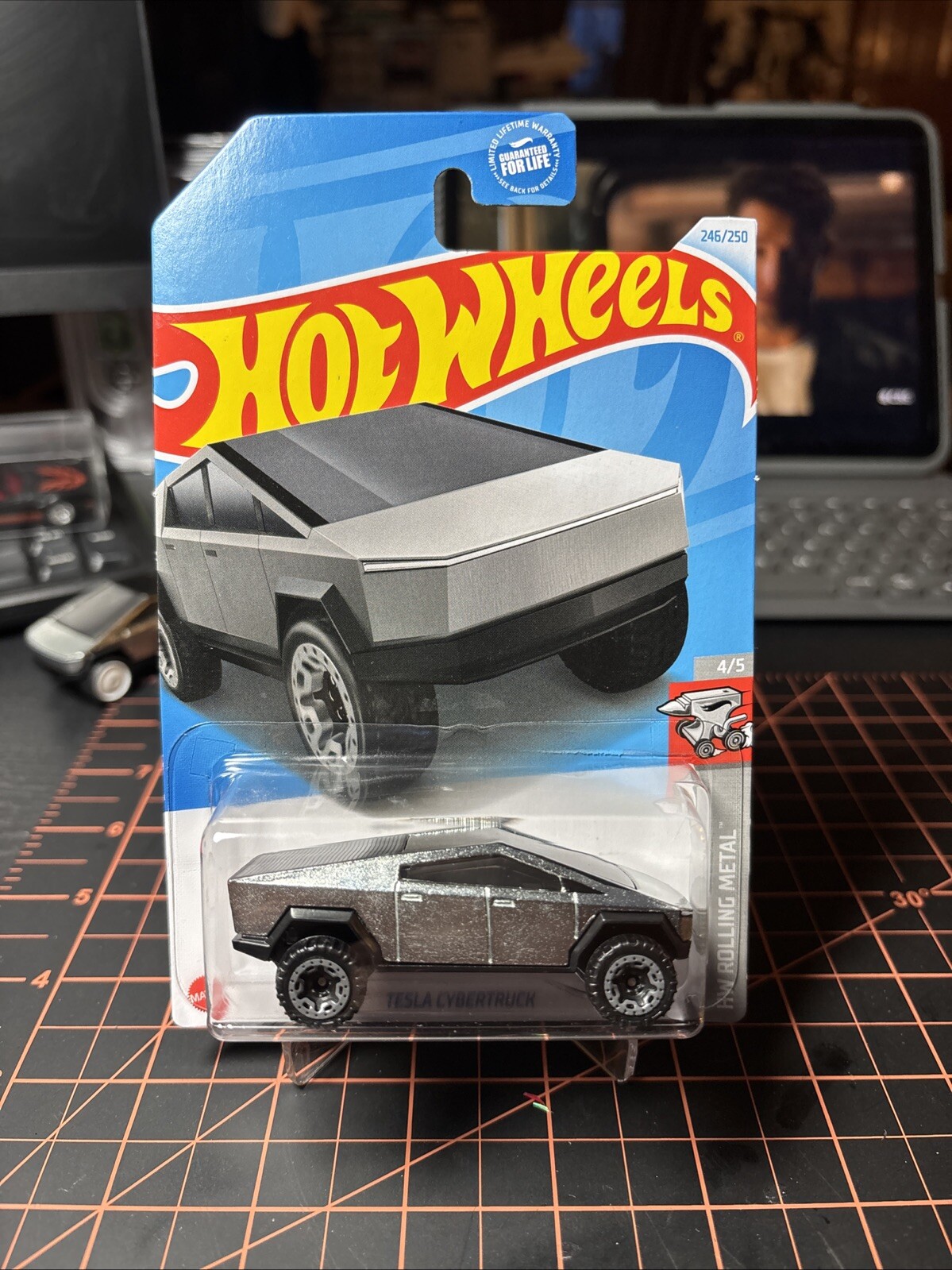 Tesla Cyber Truck Hot Wheels 2024 Q/A Case - HW Rolling Metal Series VHTF 🔥 4/5