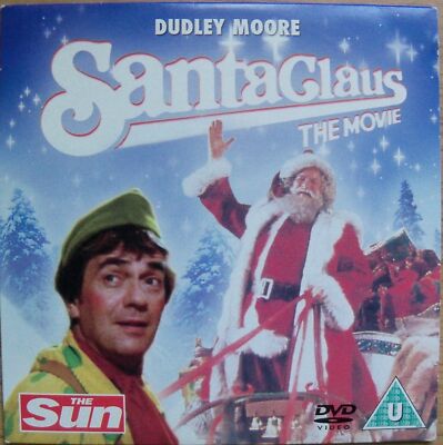 SANTA CLAUS THE MOVIE - PROMO CHRISTMAS DVD / DUDLEY MOORE
