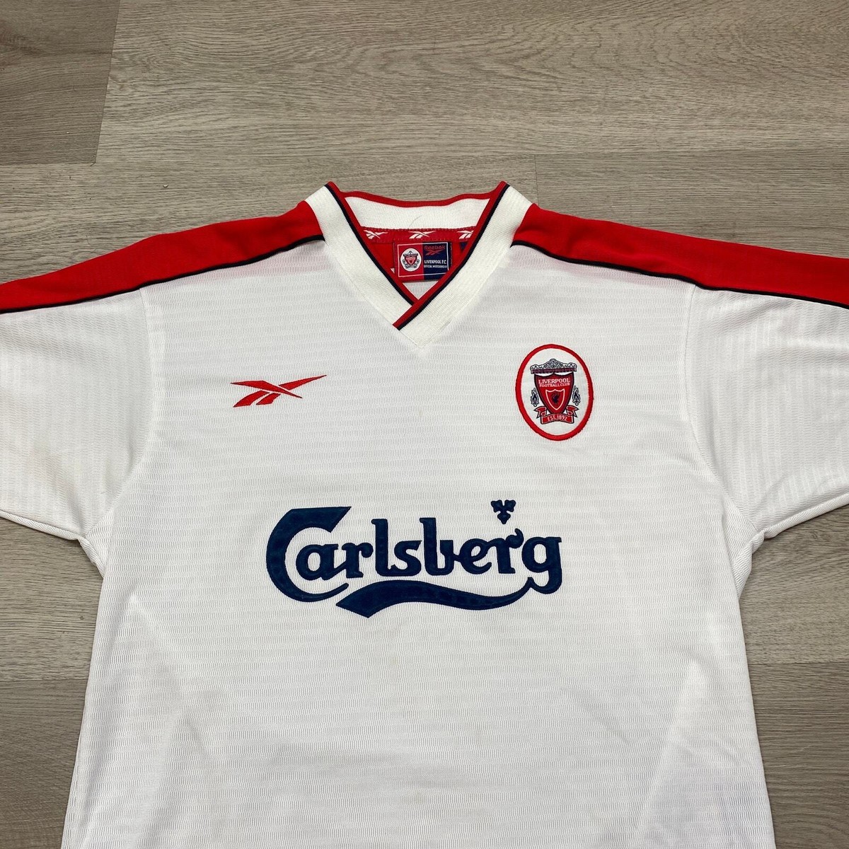 リヴァプール　98-99 キーパーアウェイ　ユニフォーム　リーボック Vintage 1998-99 Reebok Liverpool FC Away Jersey Soccer Men's