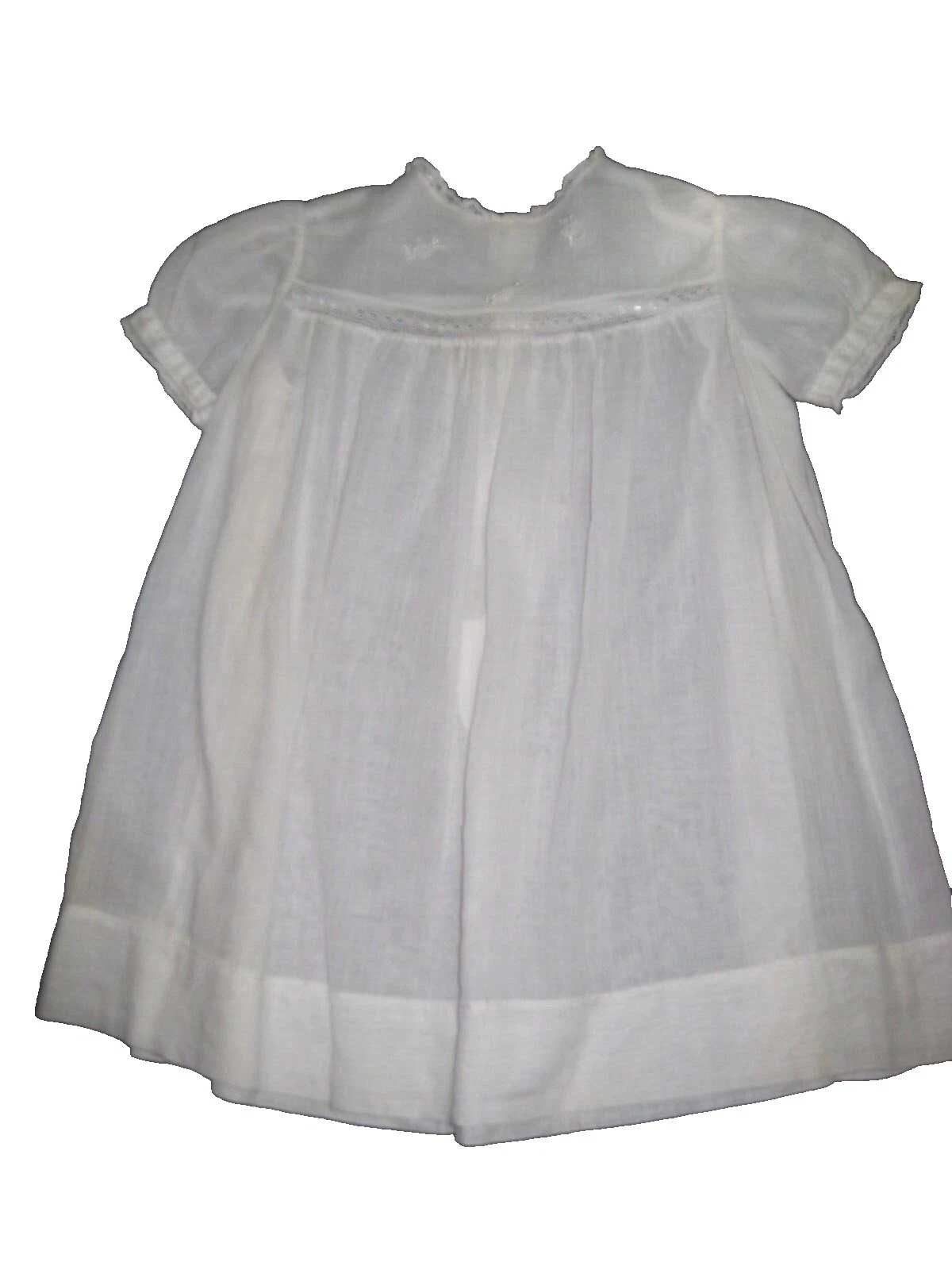 Trajes Bautizo Handmade algodón vintage para Niños