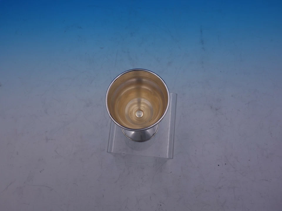 Judaica Silverplated Seder Cup Made in Israel 5" Tall x 4 1/4" (#3822) - Изображение 3 из 4