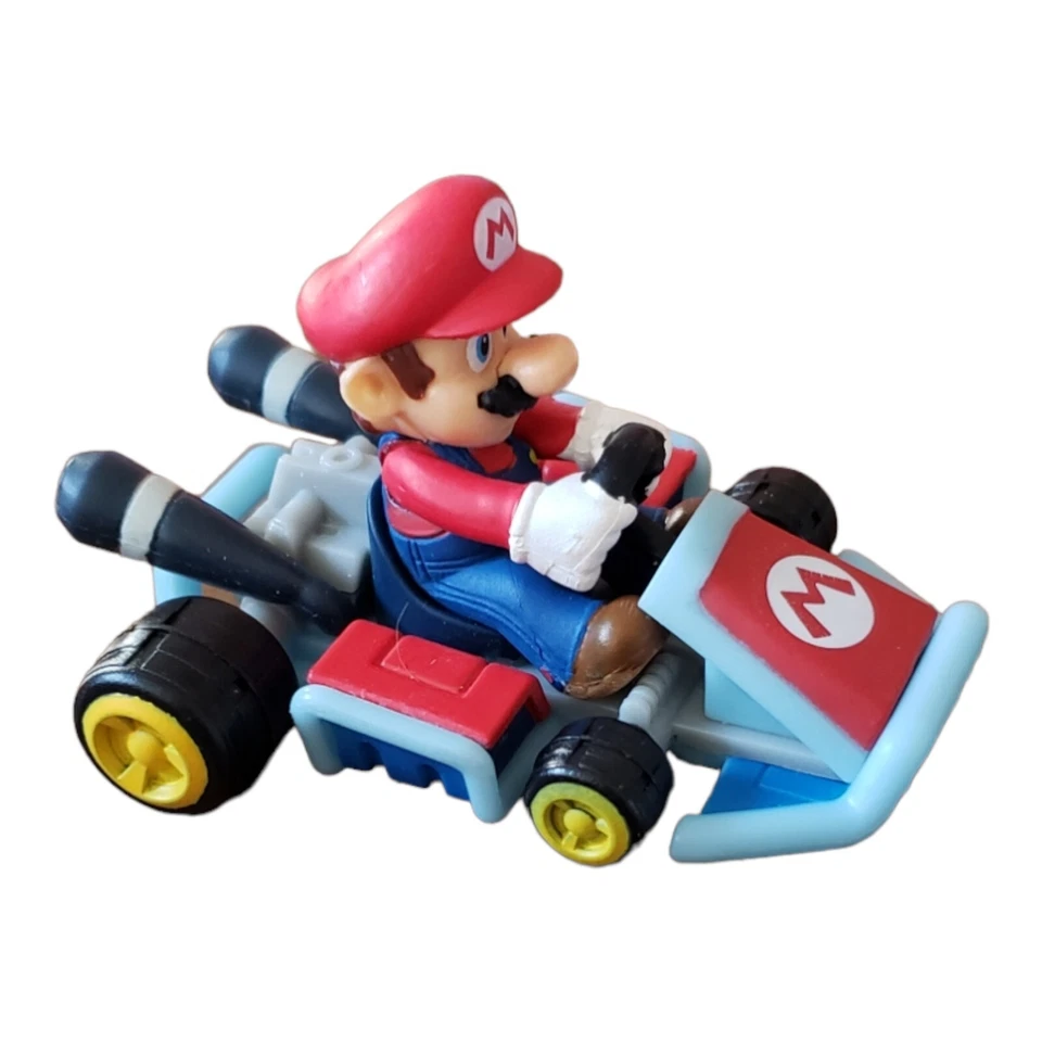 Super MarioKart Nintendo Character Figure Mario Collectible Licensed  - Image 2 of 4