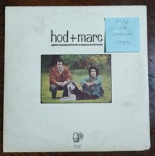 Hod + Marc Self Titled Vinyl Record LP VG+/VG BELL6080 1972