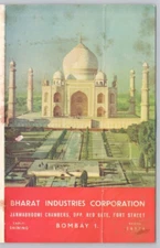 Vintage Brochure Bharat Industries Corporation Bombay Gift Parcels India Prints