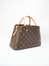 Louis Vuitton Montaigne Leather Exterior Bags Handbags for Women