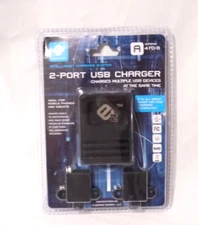 EZ Collection 2 Port USB Charger Intelligent Charging System A4FD-B