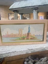 American Seascapes By Ben Rickert / NY Harbor (Statue of Liberty/Twin towers)