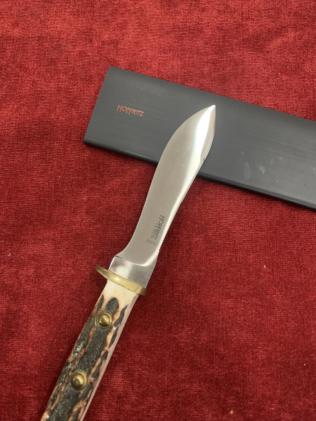 Vintage Hoffritz Knife Stag Handle Puma knife Style eBay