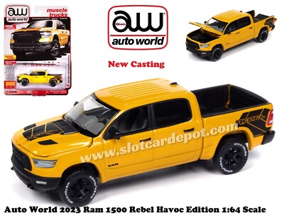 Auto World NEW CASTING '23 Dodge Ram 1500 Rebel Havoc 1:64 Scale Diecast AWSP164