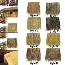 Straw thatch, artificial palm thatch roll, fake decorative, panel palm thatch