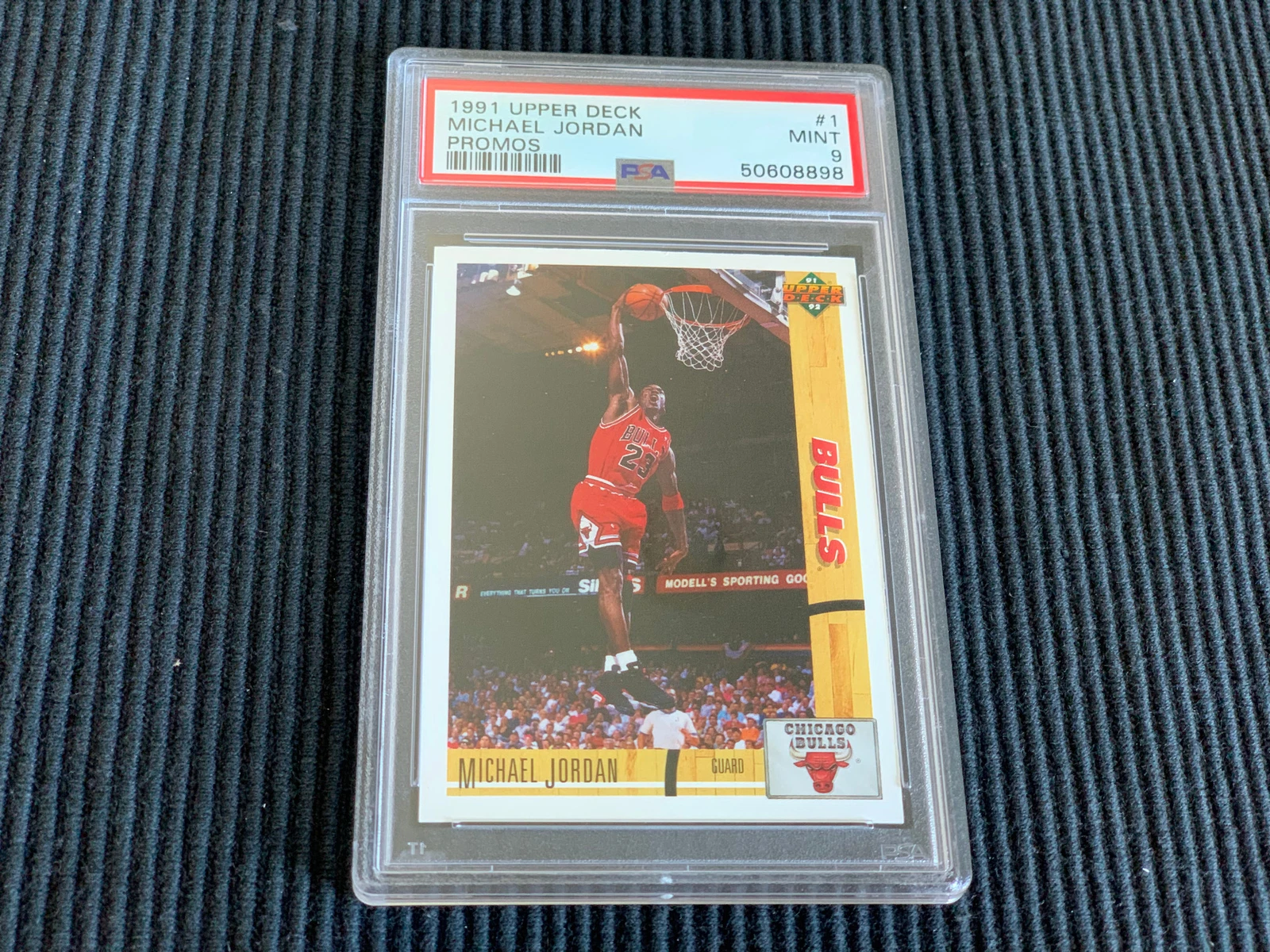 Michael Jordan trading card