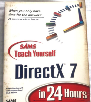 Sams Teach Yourself Microsoft DirectX 7 in 24 Hours computer game ...