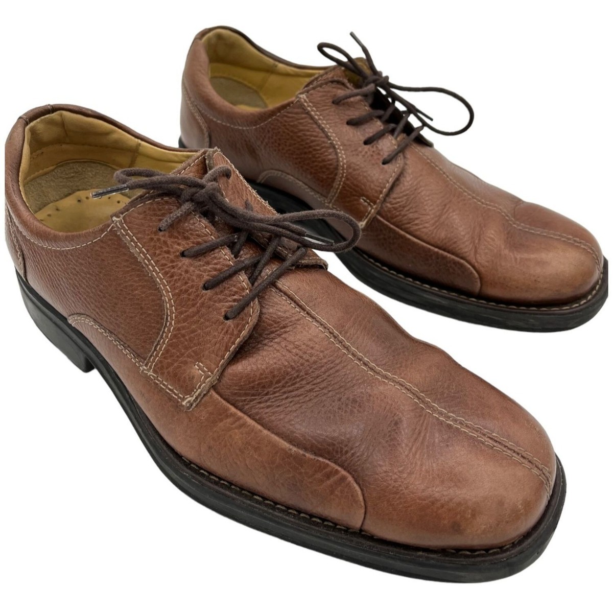 Studio Belvedere Mens Bay Bridge soft brown pebble leather 