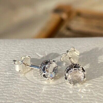 Brand New Genuine Pandora S925 CLEAR Sparkling Crown Stud CZ Brand New Genuine Pandora S925 CLEAR Sparkling Crown Stud CZ