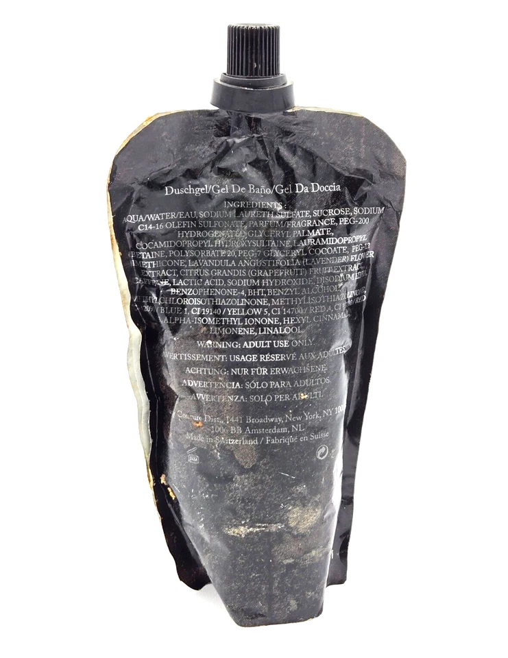 Gel de ducha vintage Dirty English for Men 6,7 OZ de Juicy Couture NUEVO dañado RARO Foto 2 de 4