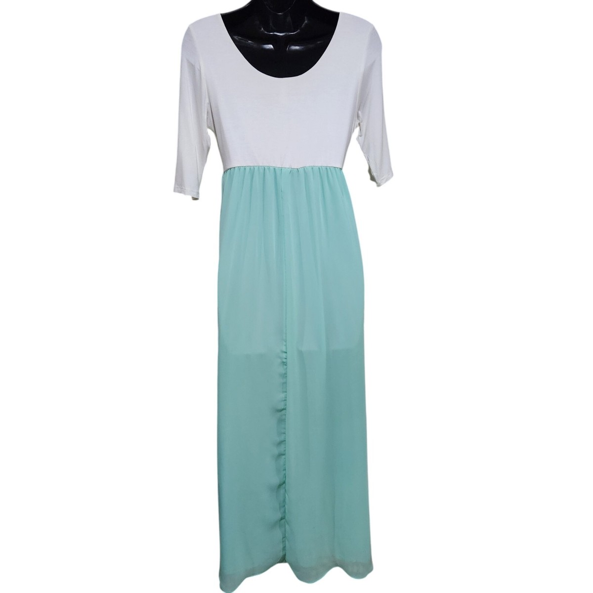 blush empire waist dress Pink Women's Mint & White ¾ Sleeve Flowy Maxi Size Medium Prom dress Size:XXL/14-16 state_NY boohoo Women's Lace Corset quality linen