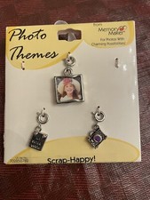Photo Charms, Customizable For Changing Photo/ Scrap Happy