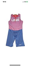 Nike Men  s Pro Elite 2022 USA Olympics Sleeve Racing Speedsuit