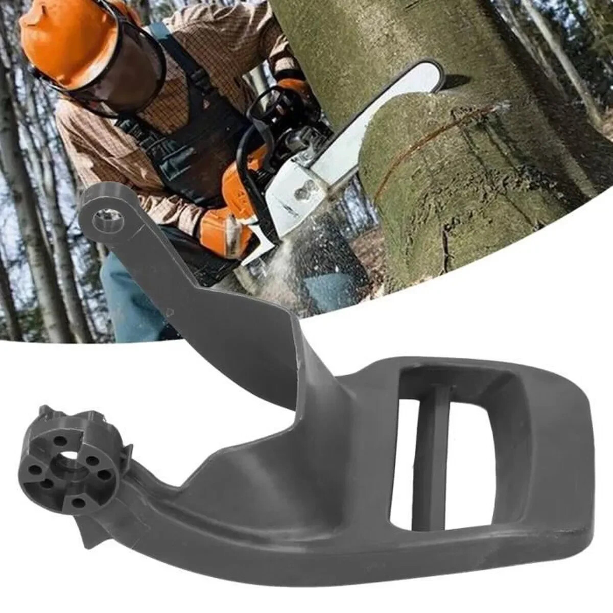 Garde de poignée Husqvarna 450 réparer le frein de chaîne cassé
