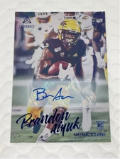 2020 Panini Luminance Brandon Aiyuk Rookie Auto Blue /50 MD402