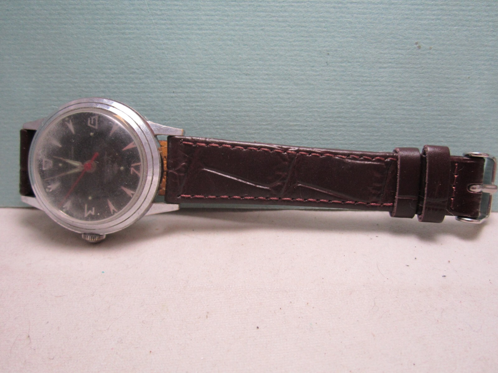 V Mac Swiss Men's WindUp Watch Works Fine. eBay