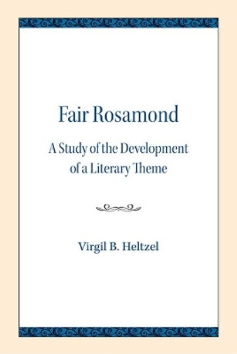 Thumbnail - Virgil B. Heltzel Fair Rosamond (taschenbuch)