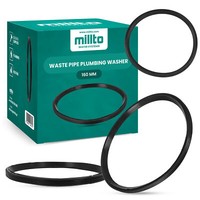 Millto™ Gummiring Dichtung 160Mm Gummi Dichtungsring Unterlegscheibe Dichtring
