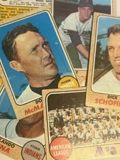 1968 Topps Baseball Singles - 458 to 598 - High Numbers -- Pick Your Card -