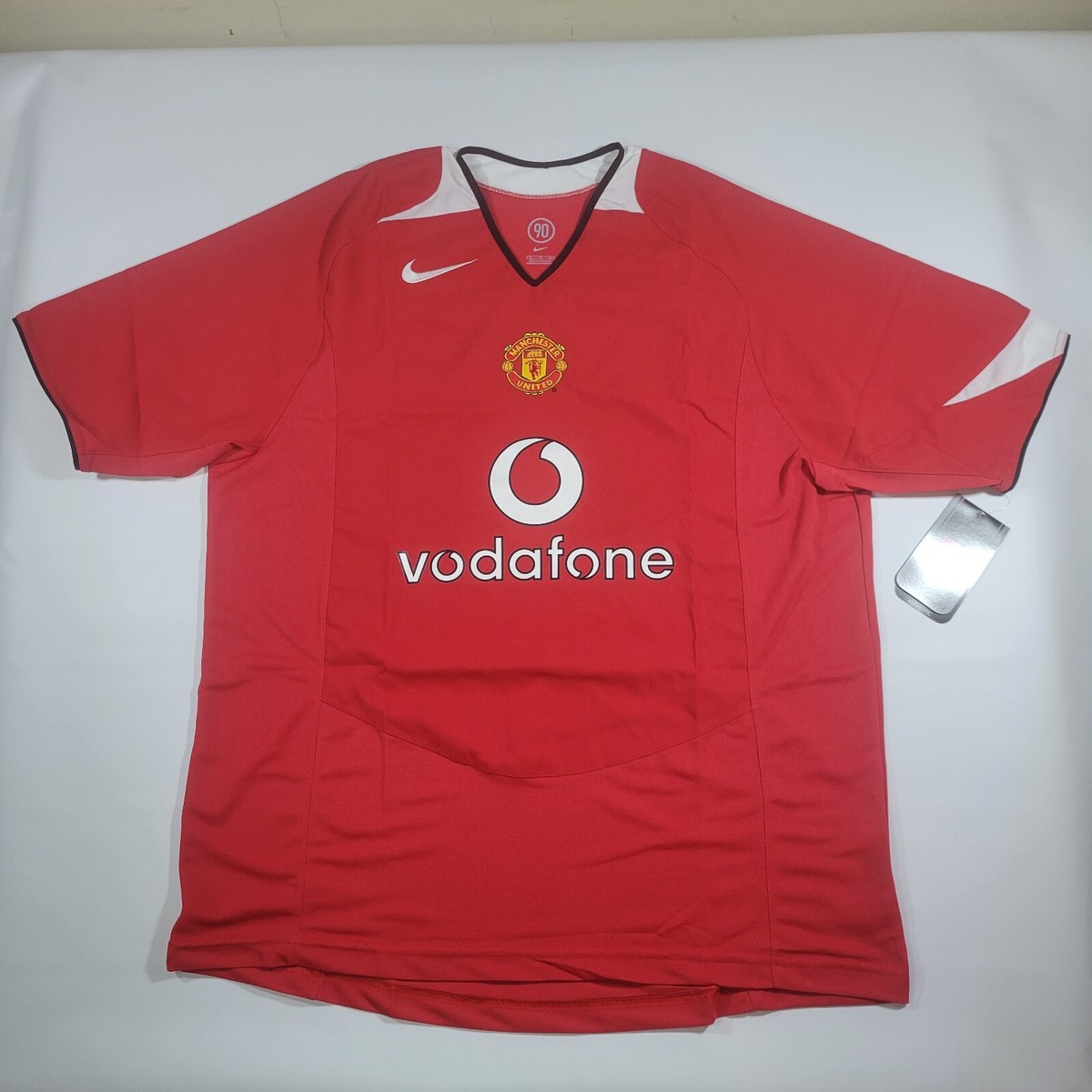 ウェア 00s 90s nike Manchester United Uniform Vtg Y2K Nike Manchester United 90 Blue Soccer Jersey
